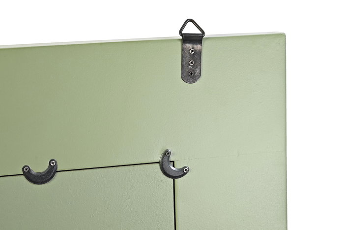 DKD Home Decor Espejo Oriental Verde Jade Dorado 70 x 90.5 x 2 cm