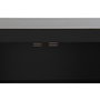 DKD Home Decor Mueble TV Masako Oriental Negro Dorado