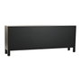 DKD Home Decor Mueble TV Masako Oriental Negro Dorado