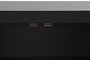DKD Home Decor Mueble TV Masako Oriental Negro Dorado
