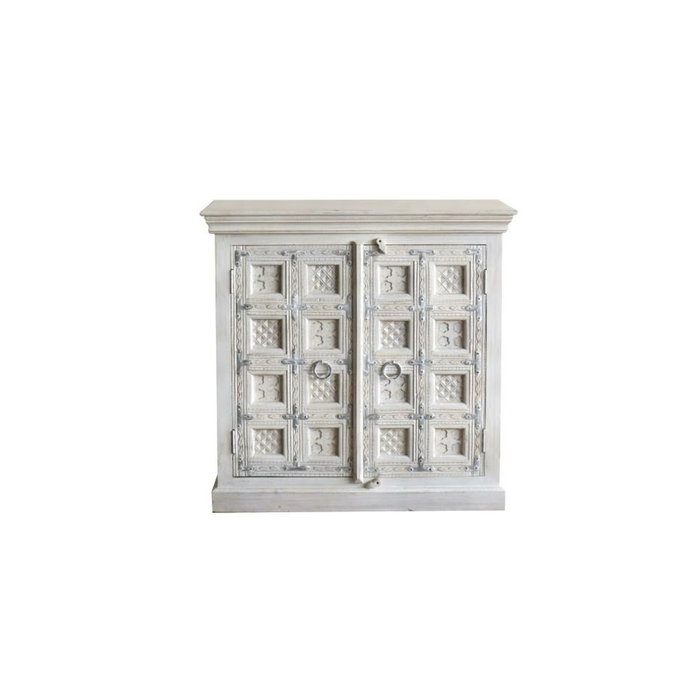 Comoda Indio DKD Home Decor Blanco 40 x 99 x 100 cm