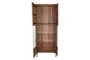 DKD Home Decor Vitrina Moderno Marron 40 x 197 x 80 cm