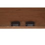 DKD Home Decor Vitrina de Acacia y Cristal Marrón 80x40x197