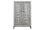 DKD Home Decor Armario Blanco Gris Mango Mango 38 x 150 x 90 cm