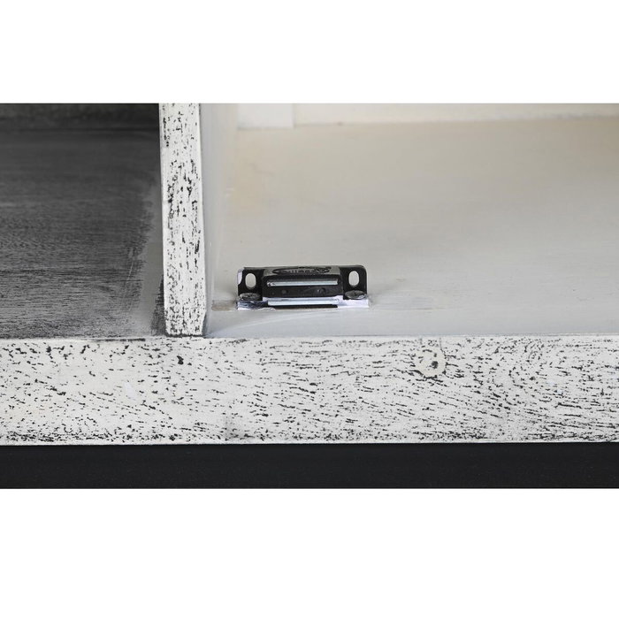 DKD Home Decor Mueble TV Mango y Cerámica Beige 130x40x56