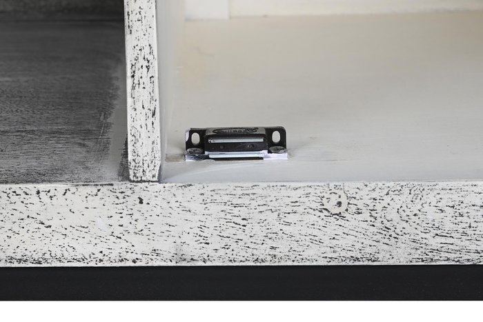 DKD Home Decor Mueble Tv Indio 130 x 56 x 40 cm Beige Gris