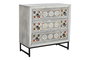 DKD Home Decor Cómoda Beige Gris 80 x 38 x 80 cm