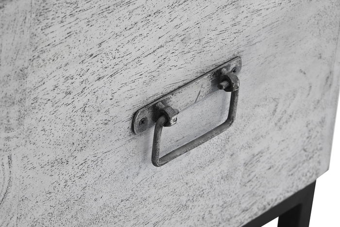 Baul Indio DKD Home Decor Gris Multicolor 116 x 40 x 50 cm