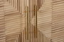 DKD Home Decor Aparador Scandi Marron Claro Dorado Paulownia MDF 100 x 44 x 118 cm