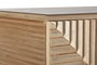 DKD Home Decor Aparador Scandi Marron Claro Dorado Paulownia MDF 100 x 44 x 118 cm