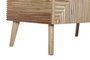 DKD Home Decor Aparador Scandi Marron Claro Dorado Paulownia MDF 100 x 44 x 118 cm