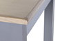 DKD Home Decor Mesa Comedor Victoria Tradicional Gris Natural 81.5 x 78 x 161.5 cm
