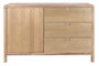 DKD Home Decor Buffet Scandi Marron Claro 40 x 80 x 120 cm