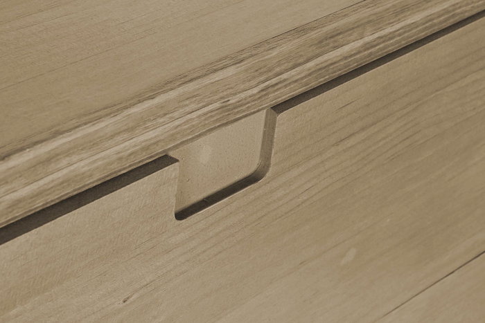 DKD Home Decor Buffet Scandi Marron Claro 40 x 80 x 120 cm