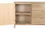 DKD Home Decor Buffet Scandi Marron Claro 40 x 80 x 120 cm