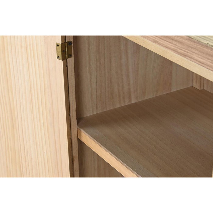 DKD Home Decor Buffet de Pino y MDF con 3 Cajones, Marrón Claro