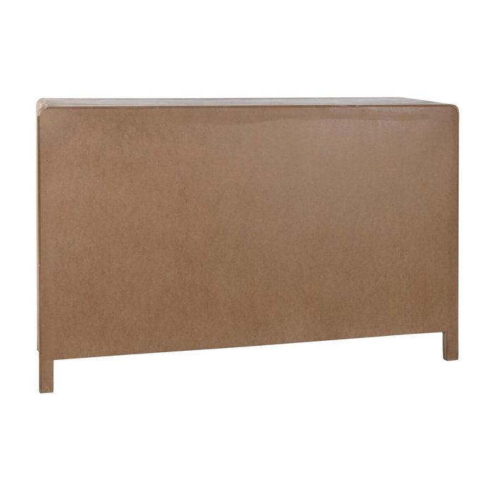 DKD Home Decor Buffet de Pino y MDF con 3 Cajones, Marrón Claro