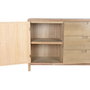 DKD Home Decor Buffet de Pino y MDF con 3 Cajones, Marrón Claro