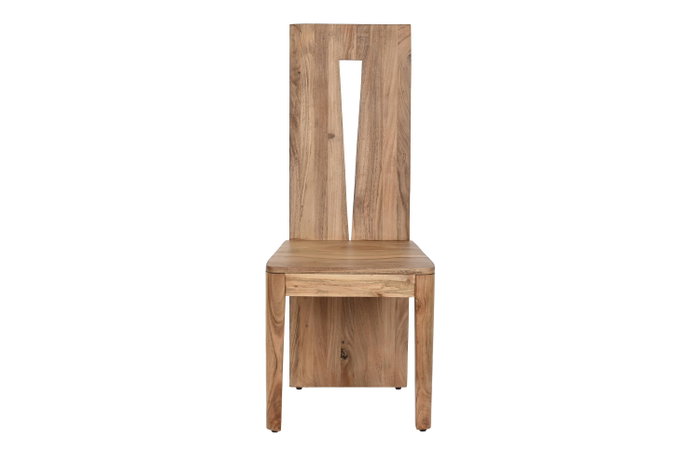 DKD Home Decor Silla de Acacia Natural
