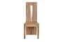 DKD Home Decor Silla de Acacia Natural