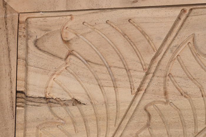 DKD Home Decor Buffet Tropical Acacia MDF Palmera 178 x 46 x 90 cm