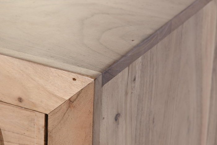 DKD Home Decor Buffet Tropical Acacia MDF Palmera 178 x 46 x 90 cm