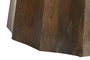 DKD Home Decor Mesa de Comedor Mango y Mármol Negro