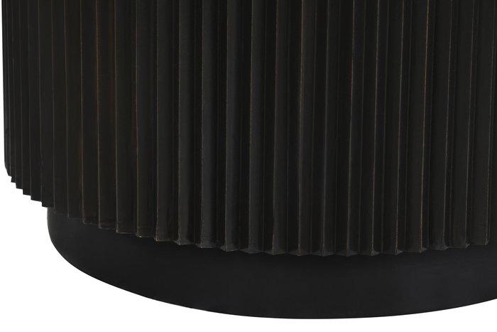 DKD Home Decor Mesa Centro Moderno Negro 61 x 61 x 41 cm