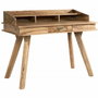 DKD Home Decor Escritorio Sheesham 140x50x96 cm Natural
