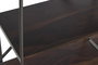 DKD Home Decor Estanteria Loft Marron Gris Claro Metal Sheesham 43 x 220 x 213 cm 4 Estantes