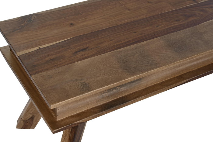 DKD Home Decor Mesa Centro Alpino Sheesham Natural 140 x 40 x 45 cm DKD Home Decor Mesa Centro Alpino Sheesham Natural 140 x 40 x 45 cm