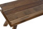 DKD Home Decor Mesa Centro Alpino Sheesham Natural 140 x 40 x 45 cm