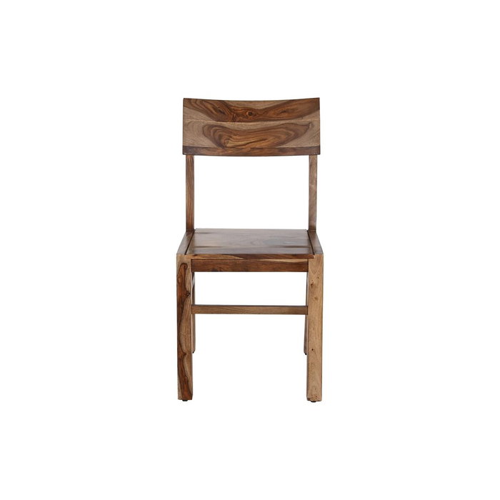 DKD Home Decor Silla Sheesham Natural 45x45x90