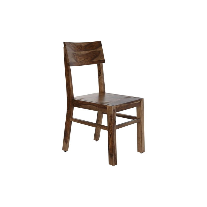 DKD Home Decor Silla Sheesham Natural 45x45x90