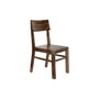 DKD Home Decor Silla Sheesham Natural 45x45x90