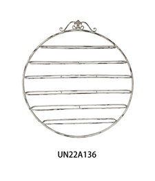 DKD Home Decor Botellero Romantico Blanco Metal 105 x 114 x 9.5 cm
