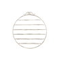 DKD Home Decor Botellero Metal 105x9,5x114 Envejecido Blanco