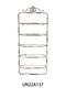 DKD Home Decor Botellero de Metal con Acabado Envejecido Blanco