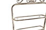 DKD Home Decor Botellero Romantico Blanco Metal 5 Estanterias 9.5 x 102.5 x 39 cm