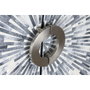 DKD Home Decor Aparador de Taracea Negro, Gris y Blanco