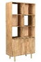 DKD Home Decor Estanteria Natural Dorado 90 x 40 x 180 cm