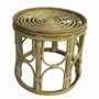 DKD Home Decor Mesita Auxiliar de Ratán Natural