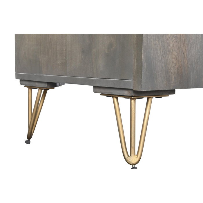 DKD Home Decor Buffet de Mango y Metal Marrón 177x45x77 DKD Home Decor Buffet de Mango y Metal Marrón 177x45x77