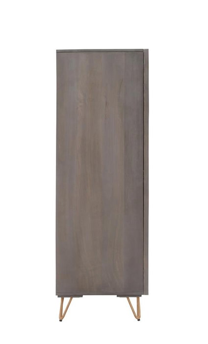 DKD Home Decor Armario de Mango y Metal Marrón