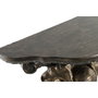 DKD Home Decor Repisa Colonial 16.5 x 36 x 36.5 cm Resina Dorado Negro Elefante