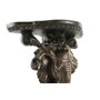 DKD Home Decor Repisa Colonial 16.5 x 36 x 36.5 cm Resina Dorado Negro Elefante