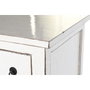 DKD Home Decor Armario Olmo Lacado Blanco