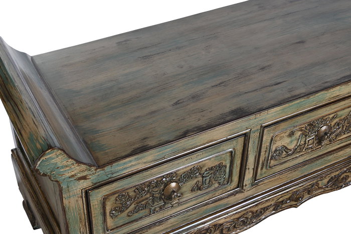 DKD Home Decor Descalzadora Oriental Olmo Multicolor 43 x 58 x 179 cm DKD Home Decor Descalzadora Oriental Olmo Multicolor 43 x 58 x 179 cm