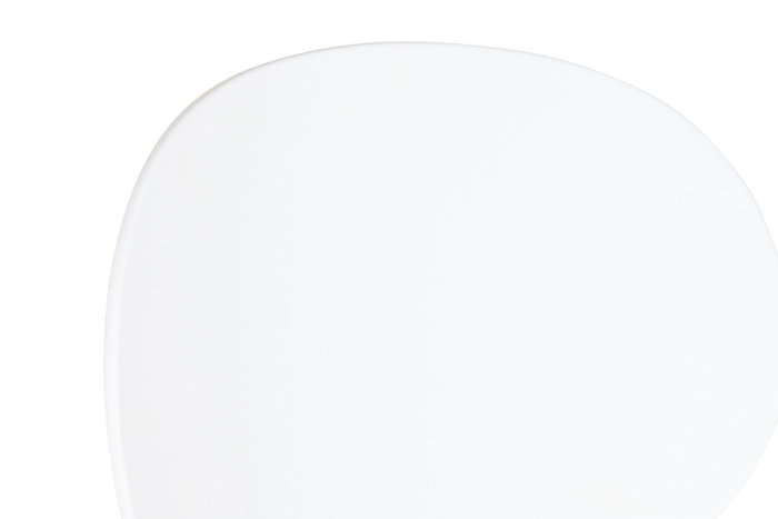 DKD Home Decor Taburete PP y Metal Blanco