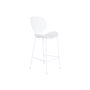 DKD Home Decor Taburete PP Metal Blanco 50x51x104
